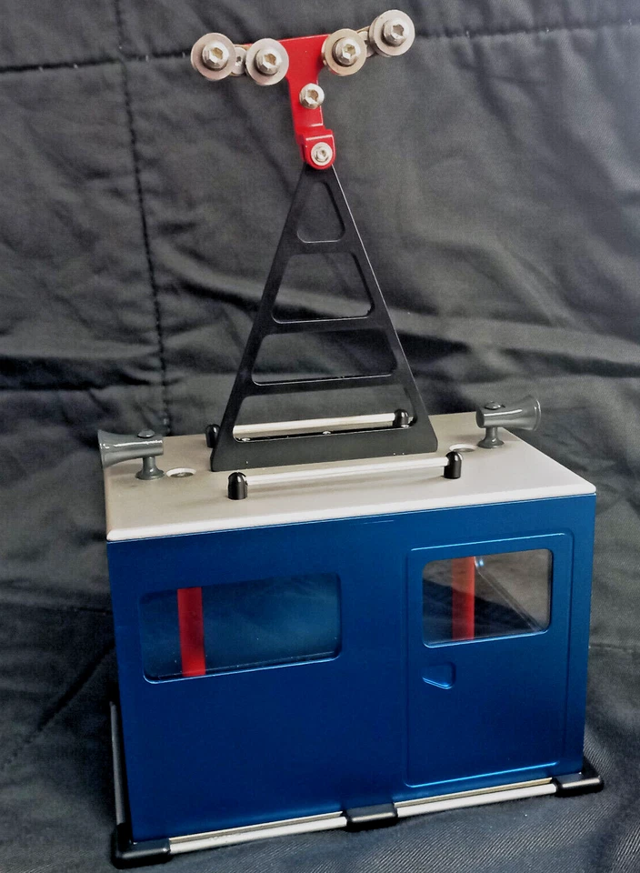 Gondel, Garten Seilbahn, wetterfest, 2Stk, komplett aus Metall, NEUE VERSION - Bild 2 von 4