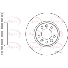 Apec Front Brake Disc DSK2610 - OE High Quality Precision Engineered Part