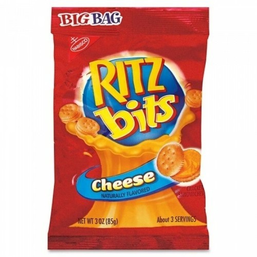 Nabisco Ritz Bits Cheese Sandwich, 3-Ounce Pouches (Pack of 36) - 第 1/1 張圖片