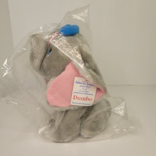 Vintage 1985 Walt Disney DUMBO Animated Film Classic Plush Animal With Tag - Picture 7 of 7