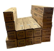 Lot of 10 GENUINE XEROX 006R01513 006R01514 006R01515 006R01516 Toners and more