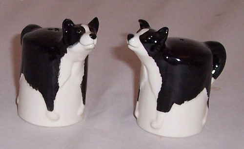 Border Fine Arts Young Herriot salt and pepper sets - pigs, cows, border collies - Picture 4 of 6