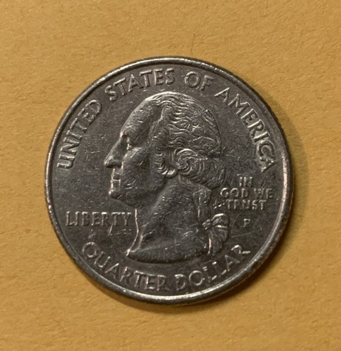๐บ๐ธ2001-P 25C US Quarter, New York ๐ 50 States, Rare Mint Mark Error - Picture 1 of 3