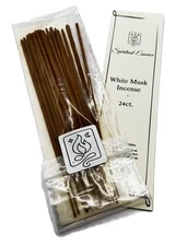 Spiritual Essence White Musk Incense 24 Sticks in a Pack