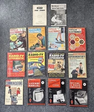 VINTAGE 1960's LOT Of 14 RADIO TV ELECTRONICS MAGAZINES ARRL EXPERIMENTER CODE