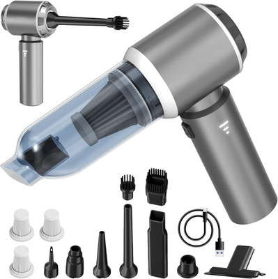 4in1 Cordless Car Vacuum High Power Handheld Cleaner Portable Air Duster Blower