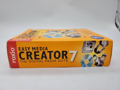 Roxio Easy Media Creator 7 with Key 2 CDs Digital Media Suite - Picture 4 of 11