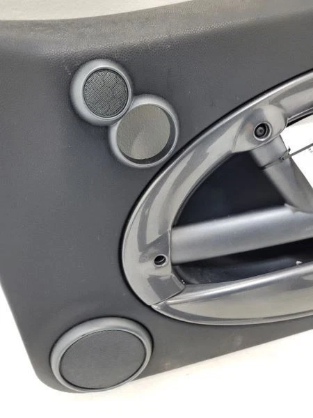 2002-2006 MINI COOPER RH Right Front Passenger Door Black Trim Panel - Image 4 of 4