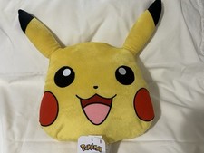 Pokemon Pikachu Kids Plush Cuddle Pillow Buddy new with tags