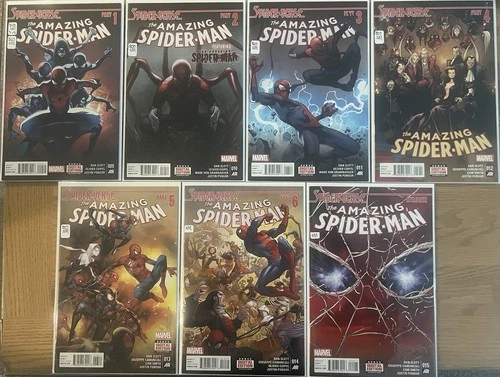 AMAZING SPIDER-MAN #9 10 11 12 13 14 15 NM SPIDER-VERSE 1ST SPIDER-PUNK 2ND GWEN