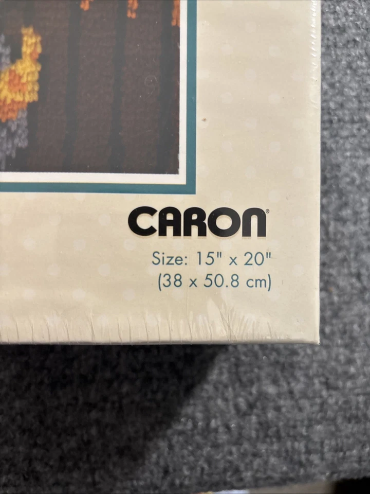 Wonder Art Caron Latch Hook Kit Moonlight Meow 15x20 Kitty Cat New and Sealed - Image 3 of 4