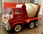 Vintage 1960s Tonka No. 620 Cement Mixer Red w/Original Box - Near Mint