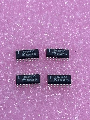 Motorola MC2833D Low Power FM Transmitter System 16SOIC, lot of 4 pcs - NEW!