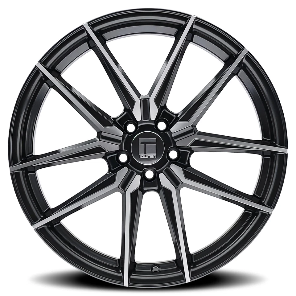 20x9 Touren TR94 cepillado con rueda de ventana de grafito oscuro 5x4,25 (35 mm) Foto 3 de 4