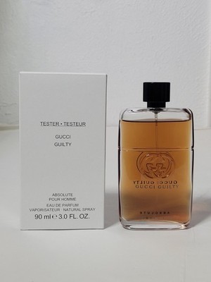 Gucci Guilty Absolute For Men By Gucci 3oz Eau De Parfum Spray 2016 Formula 