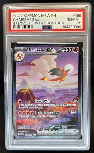 2023 Pokemon SV 151 Charizard ex Special Illustration Rare #199/165 PSA 10