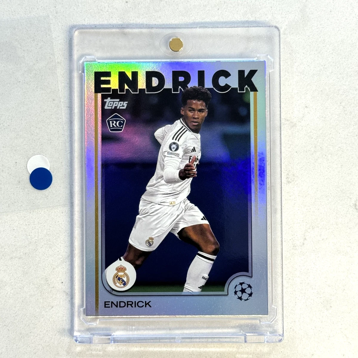 Topps Soccer Real Madrid Rookie Sports Trading Cards & Accessories