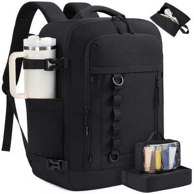 40L Travel Backpack for Men Women, Waterproof Carry On Backpack for Work & Tr...