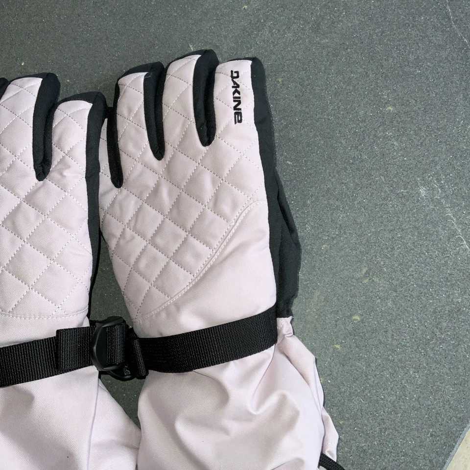 Guantes de esquí impermeables DAKINE Lynx Lynx para mujer rosa medio largos Foto 3 de 4