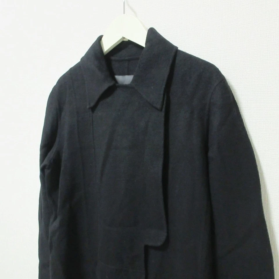 Chaqueta Abrigo ANTEPRIMA Cachemira Doble Pecho Balmacaan 42 Negro Mujer USADA Foto 4 de 4