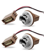 2U5Z13411SA Turn Signal Light Sockets Fit for Ford F-150 2004-2017, Light Signal