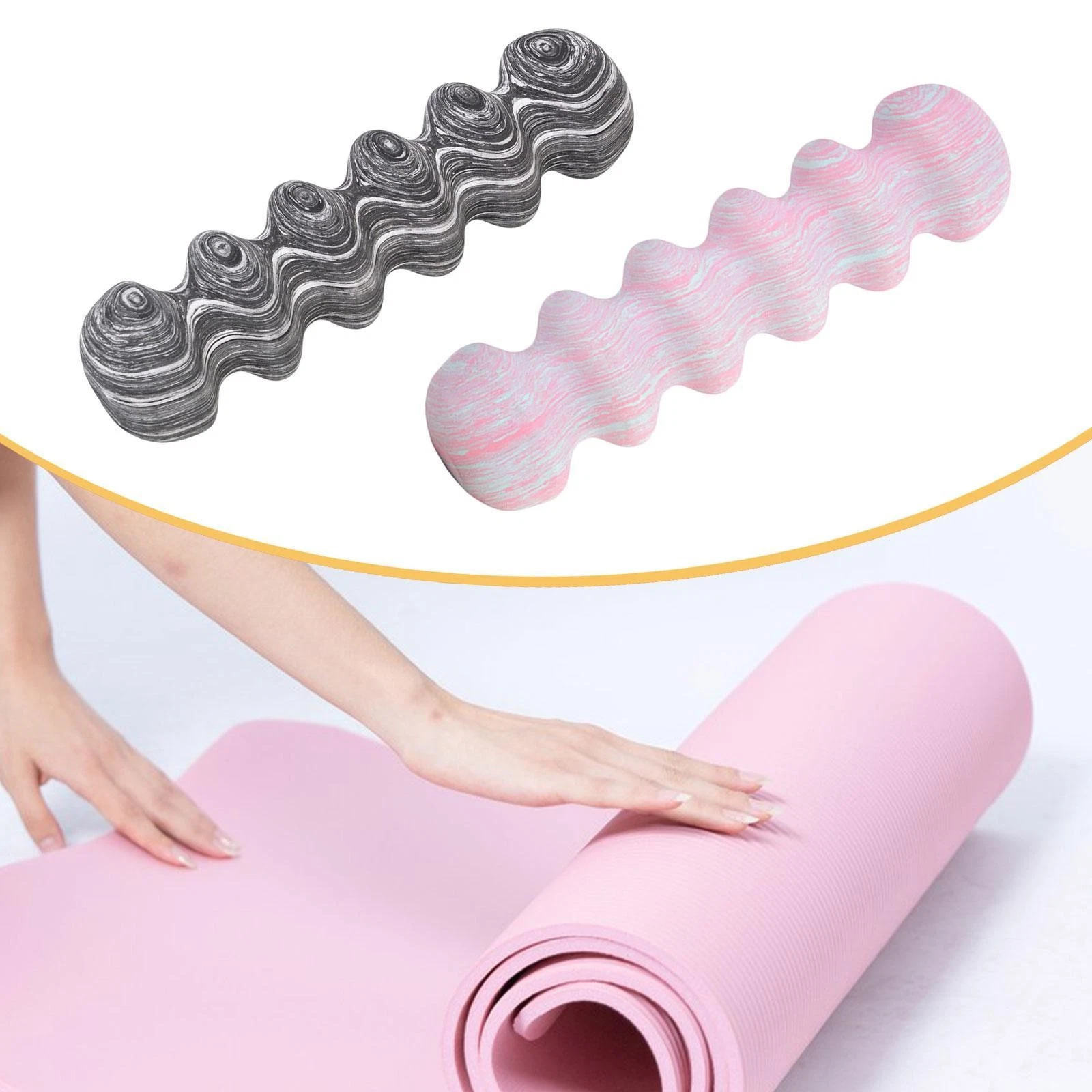 EVA Foam Roller for Muscle Massage Muscle Massage Stretching Deep Muscle Legs
Opens in a new window
