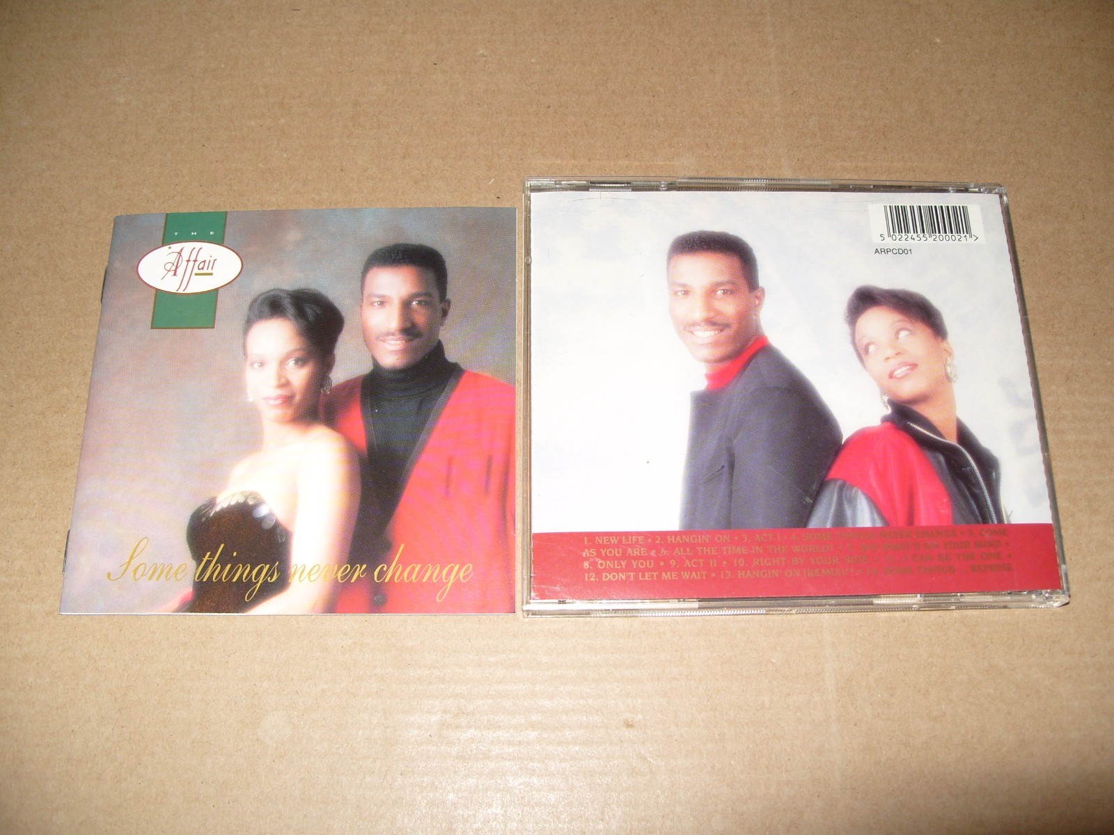 The Affair-Some Things Never Change 1991 CD EX/NEAR MINT/INLAYS VG/EX. RARE !(M1