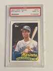 1989 topps traded ken griffey jr baseball card #41T graded psa 9 #01228289