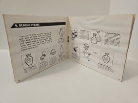 Solomon's Key Instruction Manual Only Nintendo NES