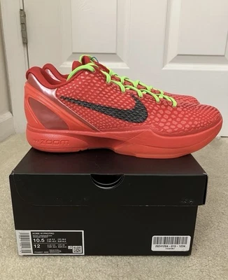 Size 10.5 - Nike Kobe 6 Protro Low Reverse Grinch - image 1 of 4