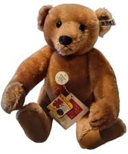 STEIFF 1984 Cinnamon Growler Grizzly Bear M.Strong 0156/42 HumpBack 15"Tags RARE