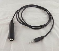 1x 3.5mm 1/8" TRS Male Stereo To 6.35mm Female Audio Adapter Connector Cable 5ft
