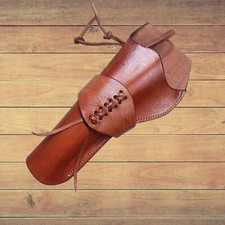 New Western Holster Leather Gun Holster Ten Hand Made Cowboy Revolver Pistol
