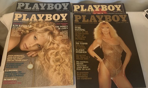 PLAYBOY Magazine 1983 ENTIRE YEAR (12 issues) GOOD CONDITION w/ Centerfolds - Picture 2 of 6