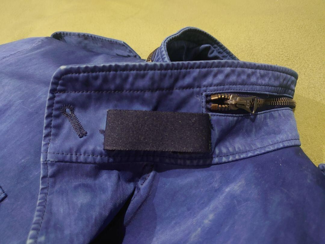 TEN C M-65 field jacket Size 50 LL blue There is no noticeable scratches or dirt