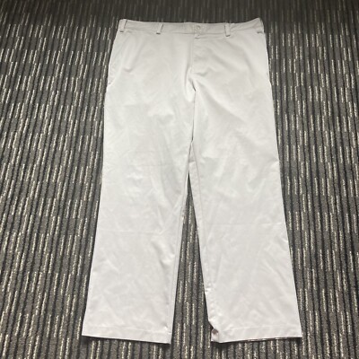 Adidas Golf Pants Mens 40x30 Beige Ultimate Classic Golf