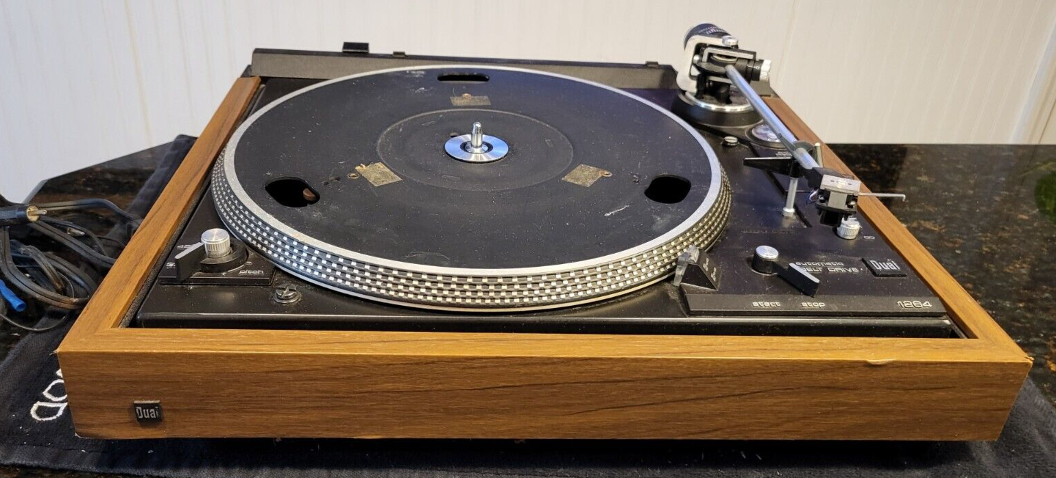 Dual CS 1264 Automatic Belt Drive Turntable Made In Germany For Parts