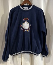 Viking Serenade Royal Caribbean Vintage Pullover Sweatshirt L/XL Made in USA