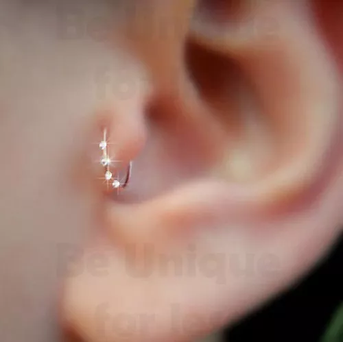 Diamante tragus deals stud