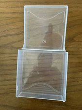 2 Cases Data Tape Media - Empty Plastic Clam Shell Jewel Approximately 385 Cases