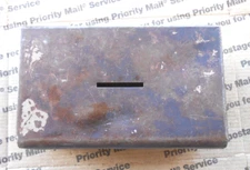 Vintage Advertising  Metal   Coin Bank   ROCKAWAY METAL PROD. CORP.