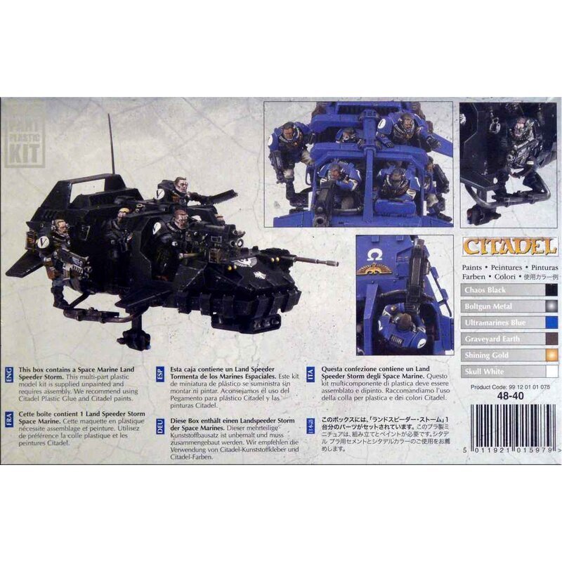 Thumbnail - Space Marines : Land Speeder Storm (48-35) Eol