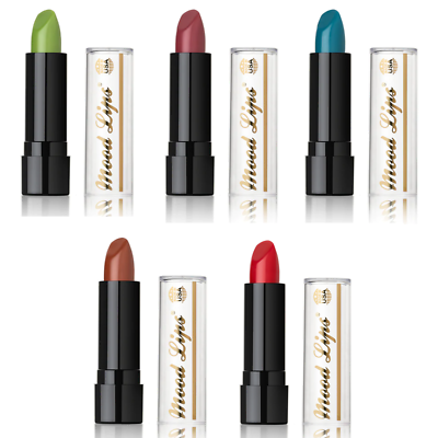Mood Lippenstift In Grün – ändert Farbe Nach PH-Wert Der Lippen