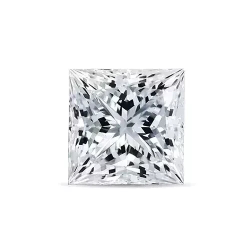2.20 CT Natural White Diamond – Princess Cut, VVS1 Clarity, D Color, GDGL Certified (India)