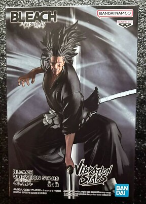 Kenpachi Zaraki Vibration Stars Figure Bleach Statue Banpresto Bandai