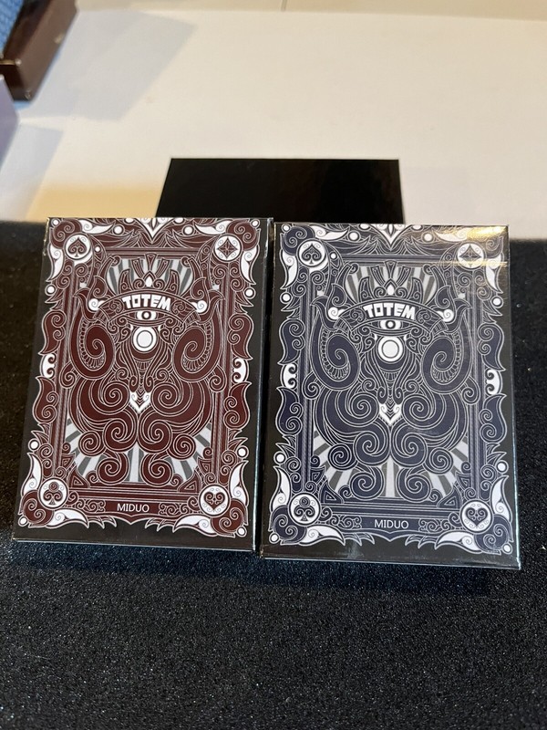 Totem Red/Blue Playing Cards Deck USPCC Limited Edition Poker - New & Sealed