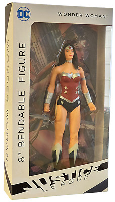 NJ Croce DC Justice League 8'' Bendable Wonder Woman Figure