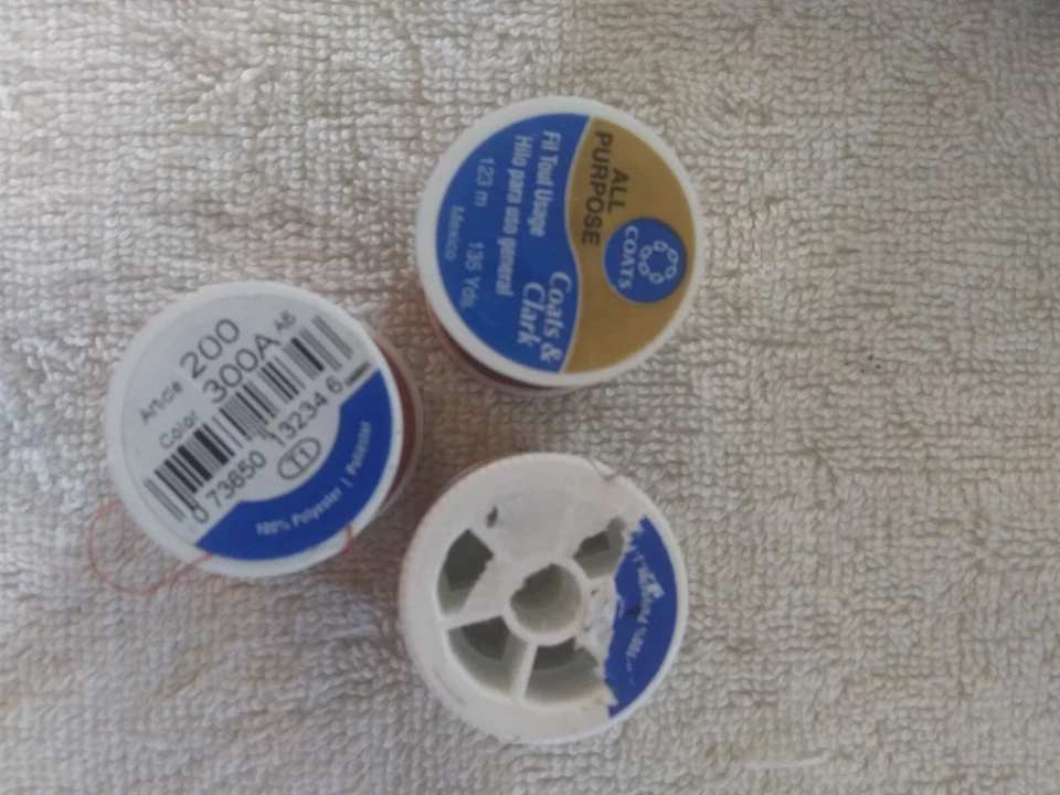 24 Coats & Clark All Purpose Thread~135 Yd ea~Polyester~Various Colors~Lot Q - Image 4 of 4