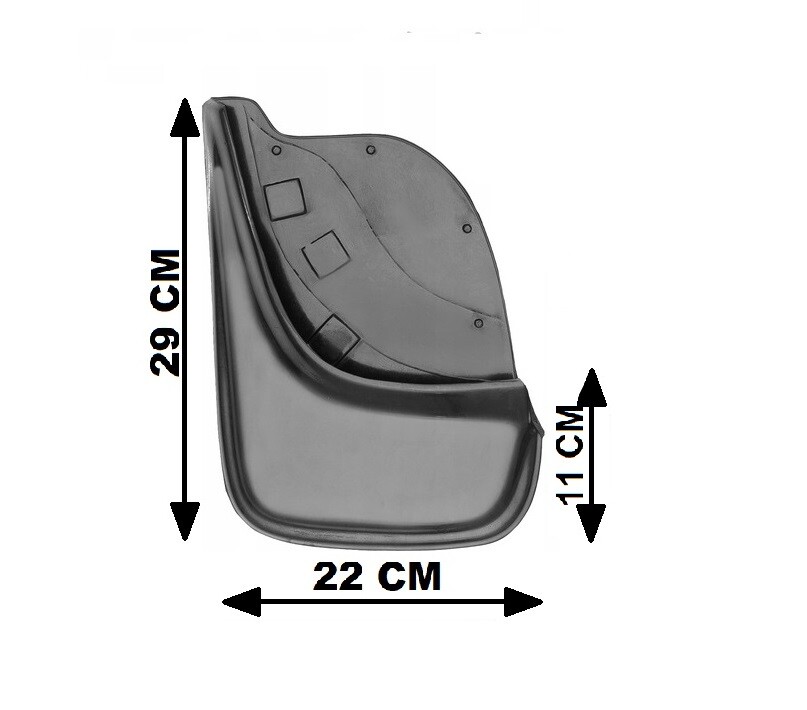 A-Premium 4x Front & Rear Mud Flaps Splash Guard for Mercedes-Benz E-Class 14-16