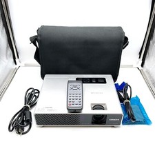 Hitachi CPX5 XGA 3LCD Projector 2500 Lumen CP-X5 Cables Remote Manuals  Pouch